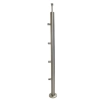 Słupek Prawy Ø 42,4 x 960 mm 4 Uchwyty Osiowe Ø 12 mm AISI 304 Balustrada Poręcz